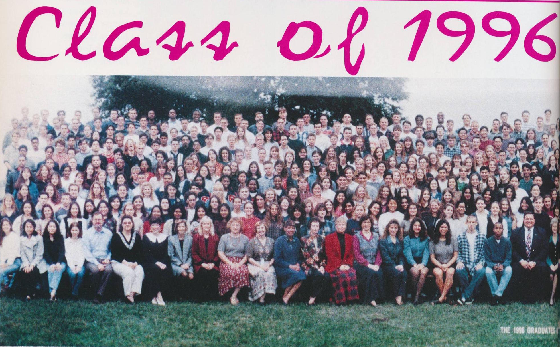 Class of 1996 Class Photo Part One